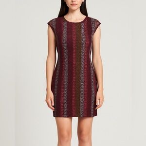 Kazo Multicolor Lace Mini Dress – Size S, Elegant, Excellent Condition(E1)✨✨